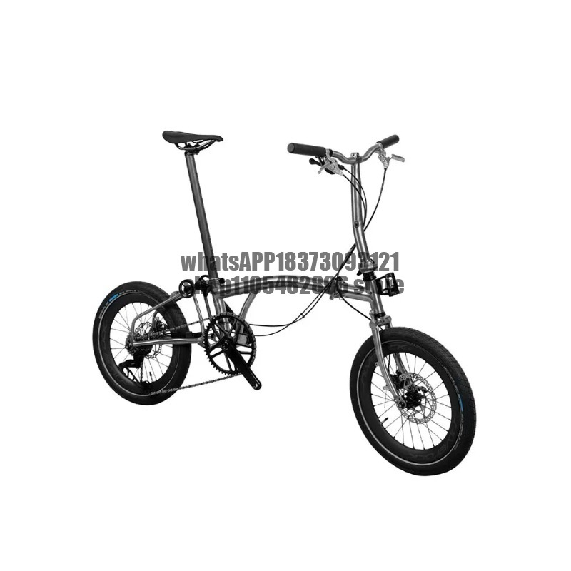 Cycling Commute Speed - 18 Zoll Titan-Legierung Faltrad, Scheibenbremse, 7-Gang,