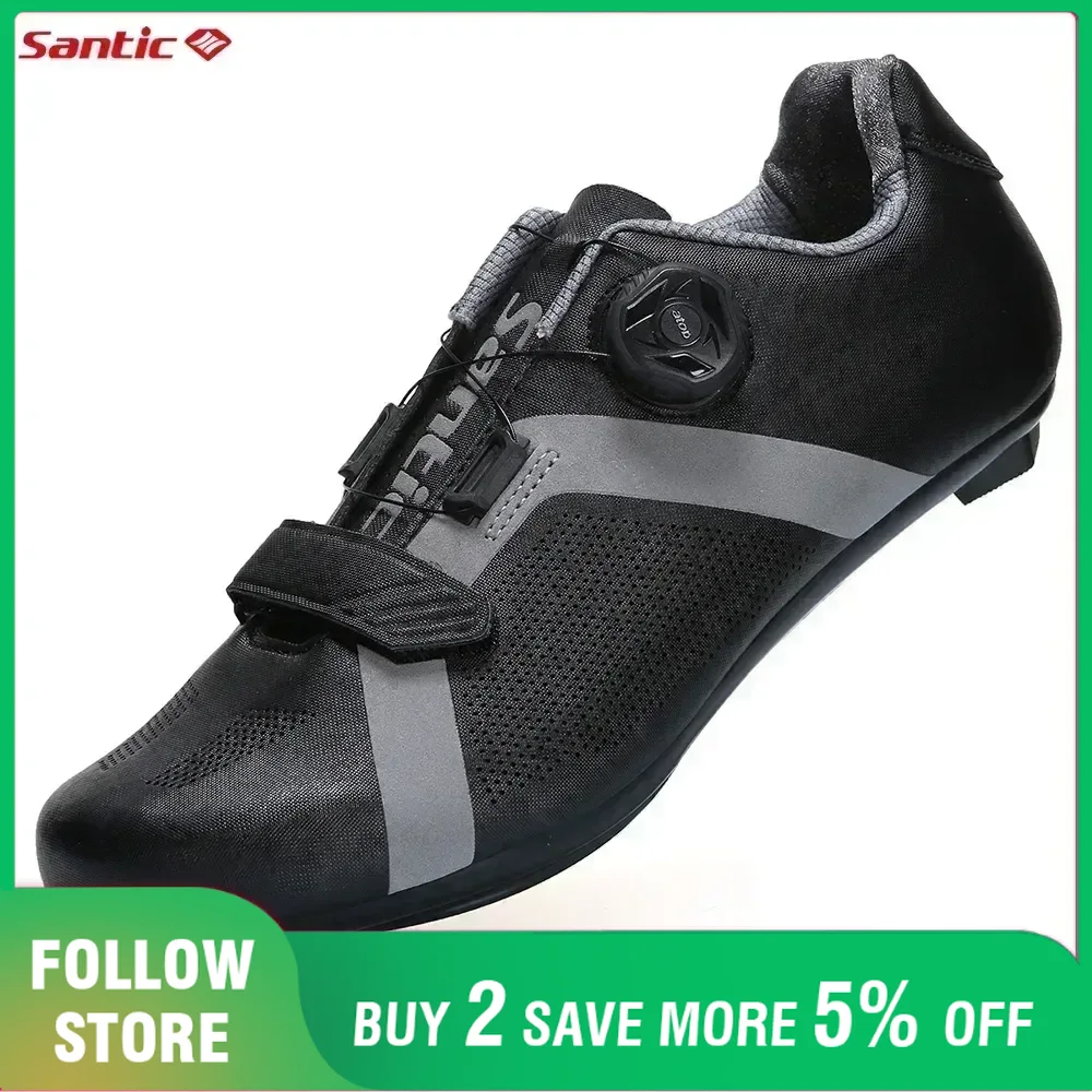 Cycling Commuter Shoes - Santic Cycling Lock-Schuhe, passend für SPD-SL-Pedal,