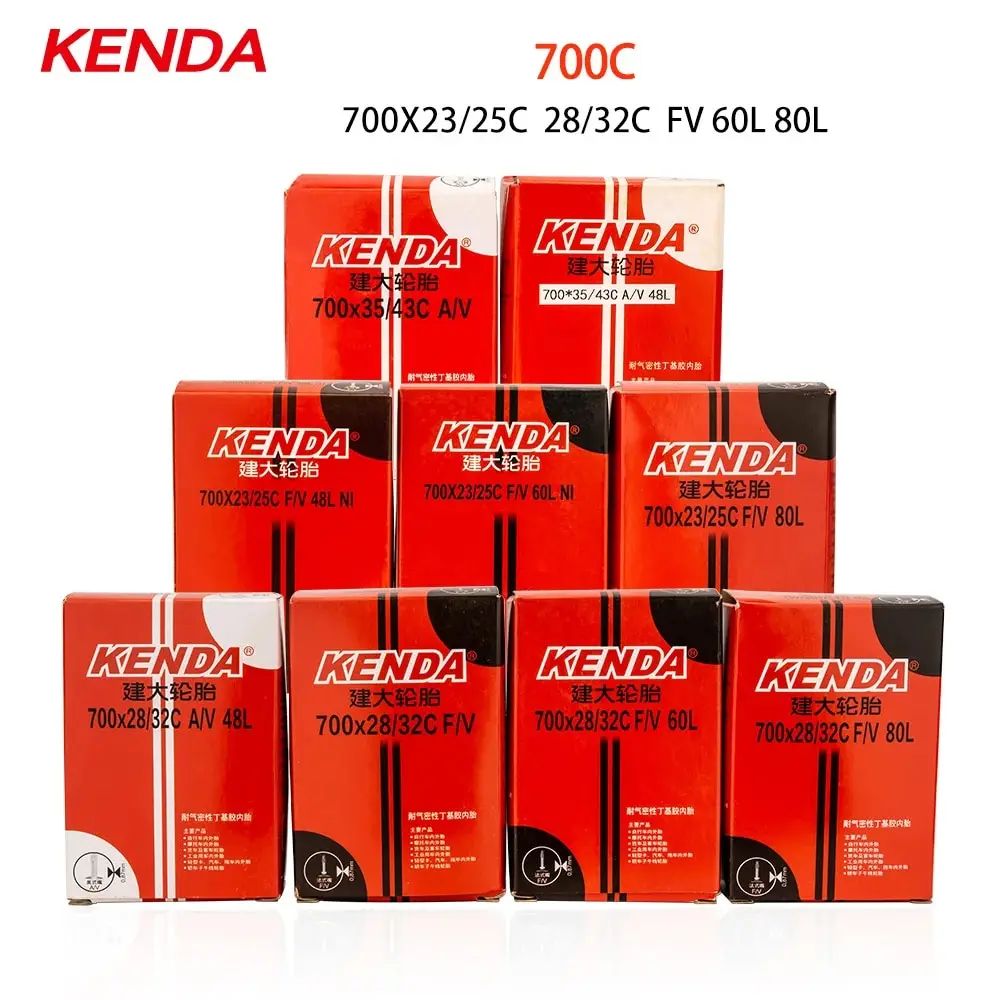 Inner Tube 700C - KENDA Fahrradreifen Rennrad-Schläuche 700C 23C 25C