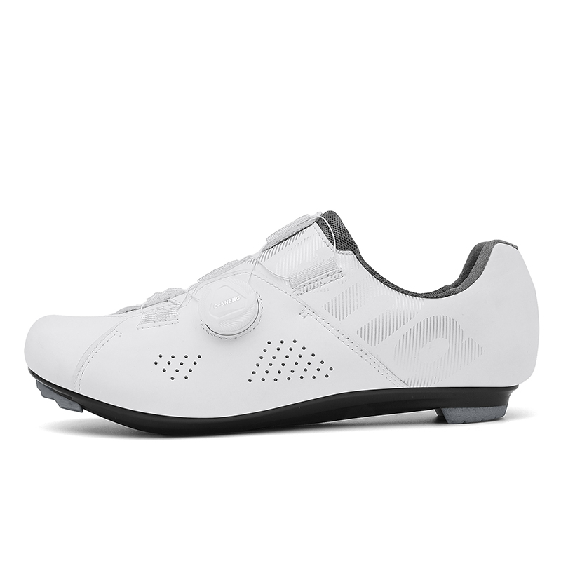 Cycling Commuter Shoes - Ein-Schnallen-Rennradschuhe, steife, verstärkte, rennsportspezifische Außensohle, atmungsaktives