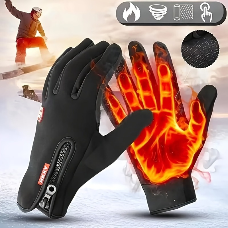 Winter Cycling Commute - Winter Mode Einfache Radfahren Handschuhe Männer