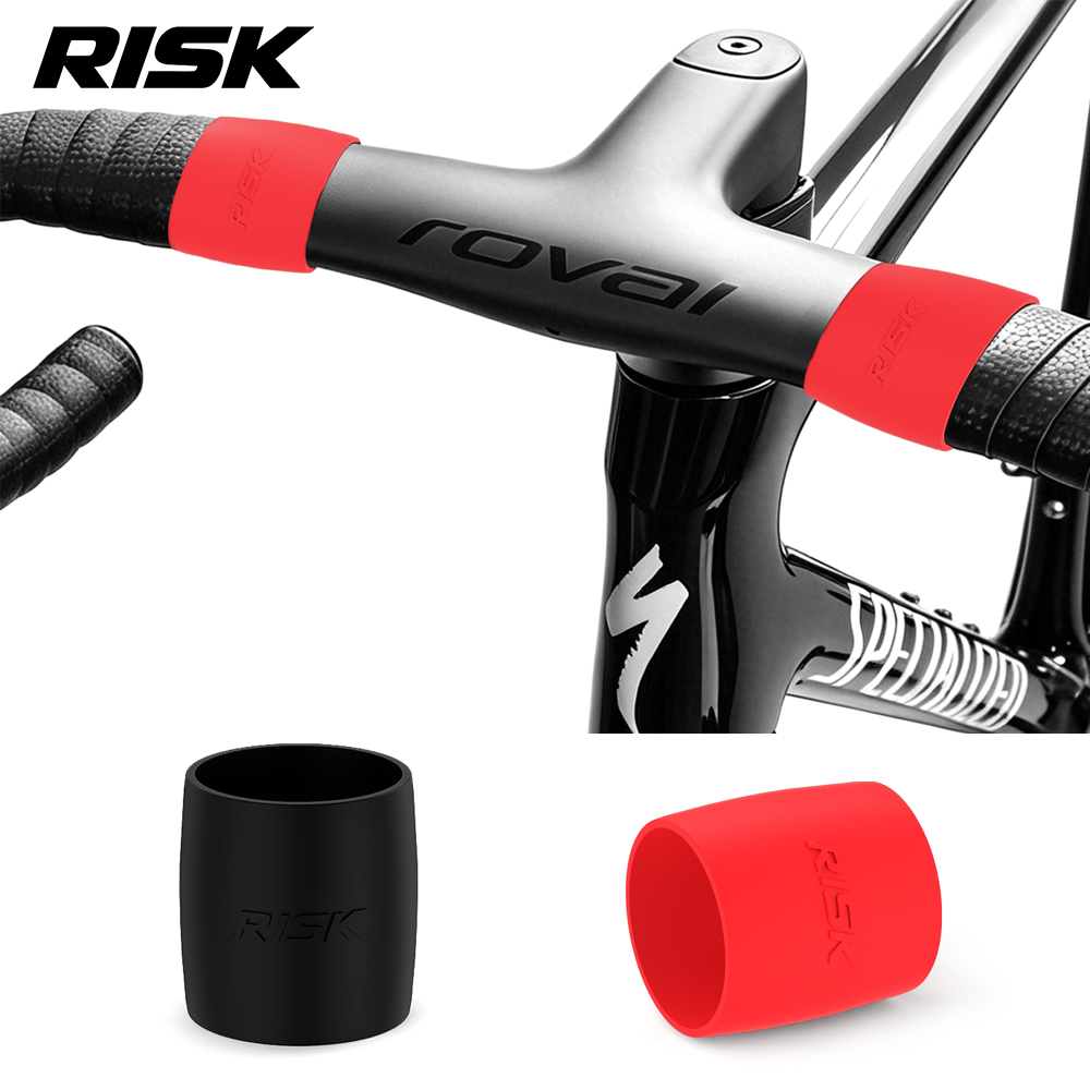 Bell Handlebar Ring - RISK 1 Paar Hochelastische Fahrrad-Lenkerbänder, Rutschfeste