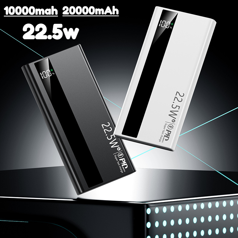 Usb Charger Dynamo - 20000 mAh Power Bank Schnellladung 22,5