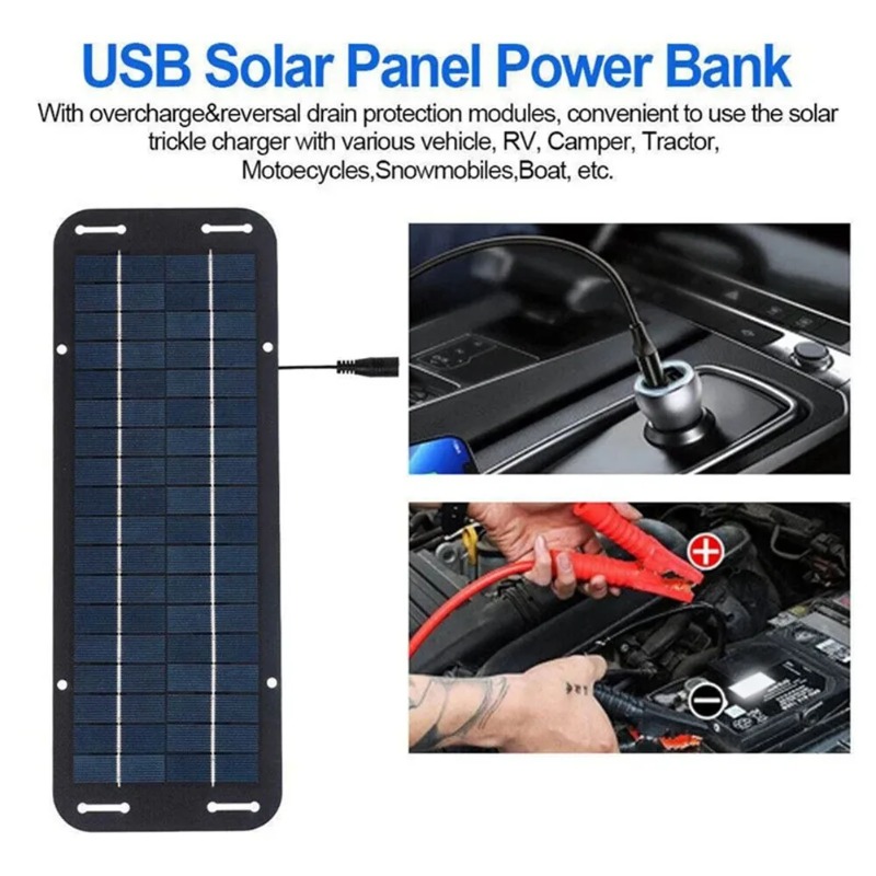 12V Solarpanel-Kit IP65 Wasser – Usb Charger Dynamo Bewertung und Preis