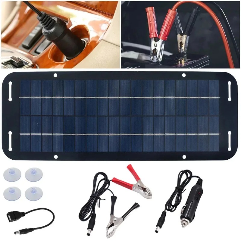 12V Solarpanel-Kit IP65 Wasser – Usb Charger Dynamo Bewertung und Preis