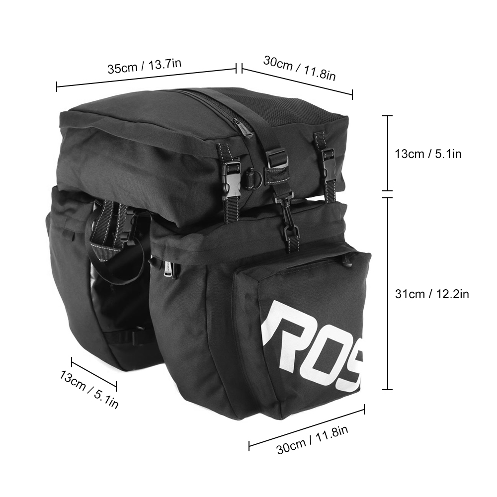 3 in1 Multifunktions-Straßen-M – Panniers Waterproof Rear Bewertung und Preis