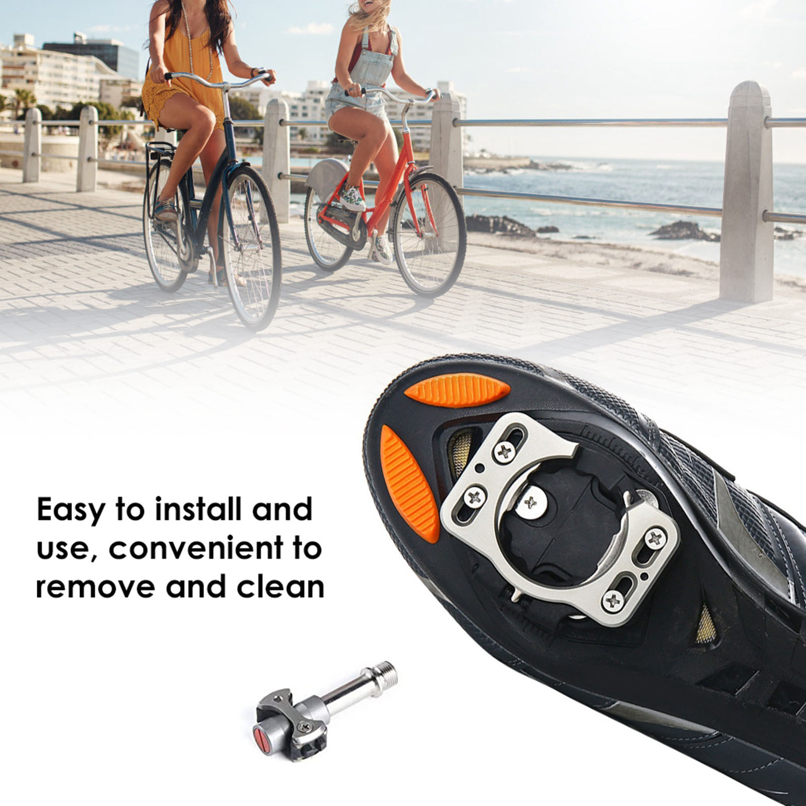 1 Paar Fahrrad-Pedal-Stollen,  – Cycling Commuter Shoes Bewertung und Preis