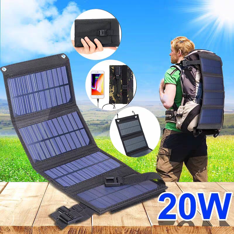 Faltbares Solarpanel 20W 50W 6 – Usb Charger Dynamo Bewertung und Preis