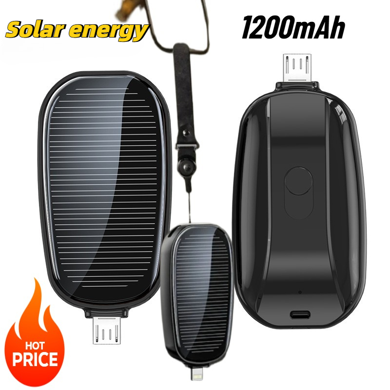 1200mAh Solar Mini Powerbank S – Usb Charger Dynamo Bewertung und Preis