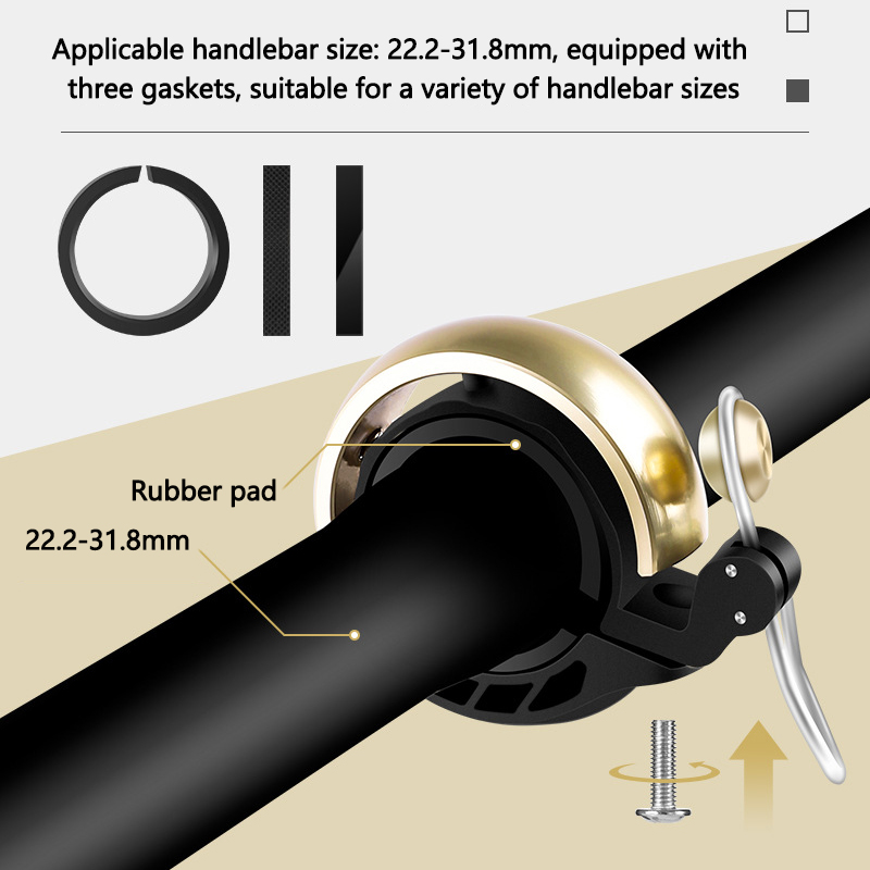 Fahrradklingel für Erwachsene  – Bell Handlebar Ring Bewertung und Preis
