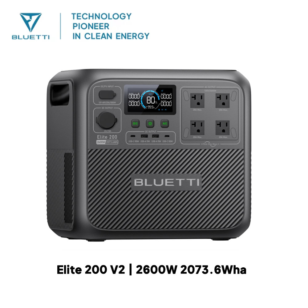 【Renew】BLUETTI Elite 200 V2 Tr – Usb Charger Dynamo Bewertung und Preis