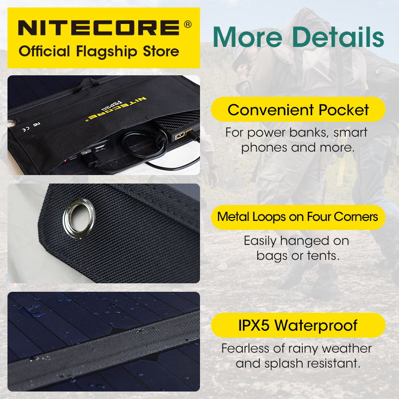 Nitecore fsp30 30w tragbares s – Usb Charger Dynamo Bewertung und Preis