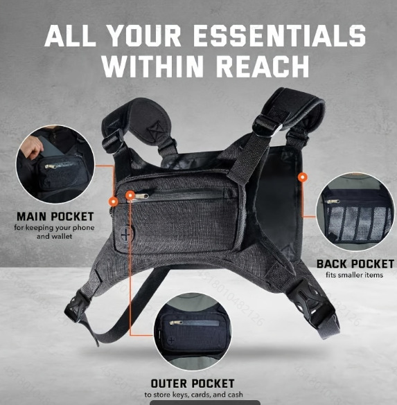 Outdoor-Brusttasche, Leichtgew – Cycling Commute Training Bewertung und Preis